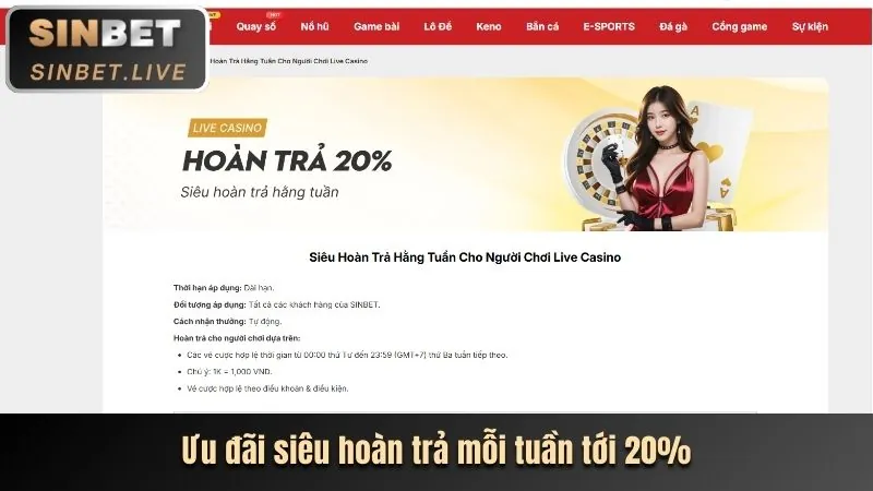 Sự kiện casino trực tuyến 55my